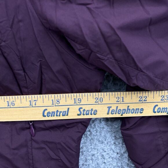 Merrell Women's Medium Primaloft Jacket‎ Plum Purple Insulated Full Zip Coat - Picture 3 of 8